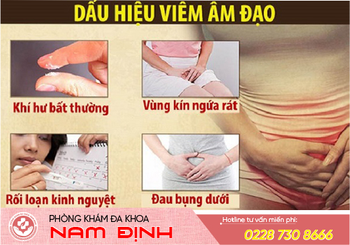 dấu hiệu viêm âm đạo