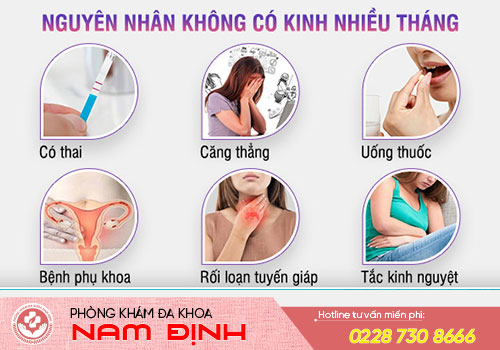 nguyên nhân không có kinh nguyệt