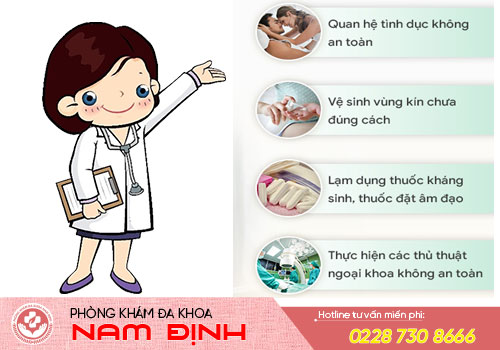 nguyên nhân viêm âm đạo